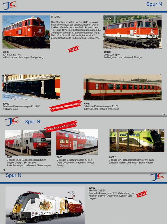 Modellbahnunion: Neuheiten 2012