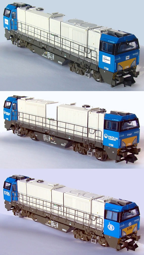 Trains160: G2000 Sondermodelle