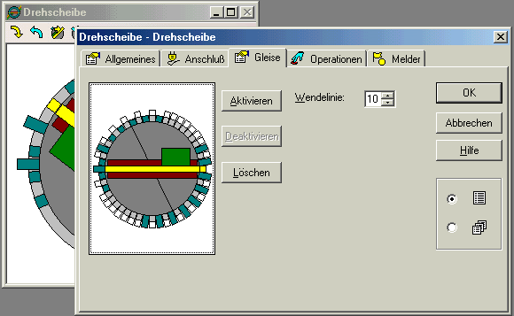 drehscheibe eigenschaften