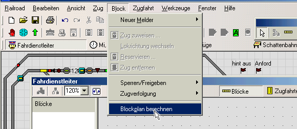 blockplan berechnen