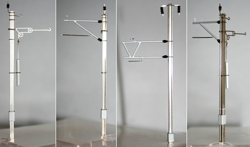 Schweizer Fahrleitungsmasten