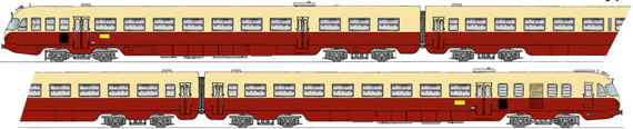 Der TEE ALN 442/448 kommt von Fine Scale München