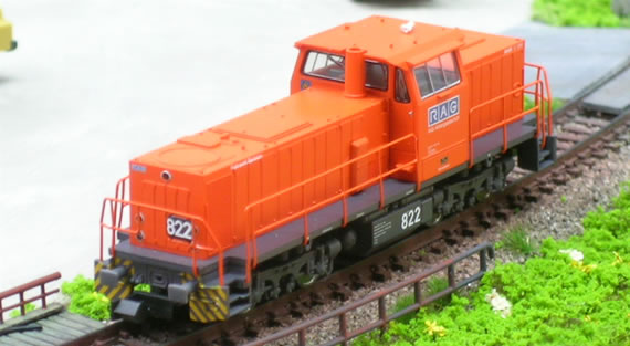 RAG-Loks bei Modellbahnland Arts