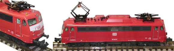 Conrad/Hobbytrain BR 110 in Orientrot