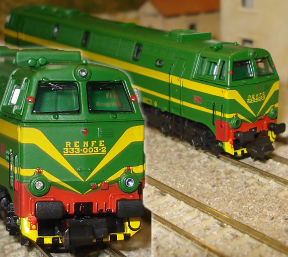 Von HispatreN kommt die RENFE 333