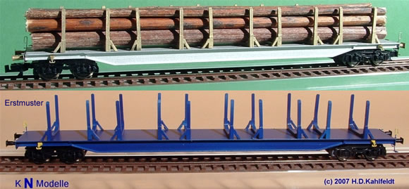 k N Modelle bringt den Holztransportwagens Snps
