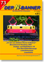 Der N-BAHNER 73 ist da