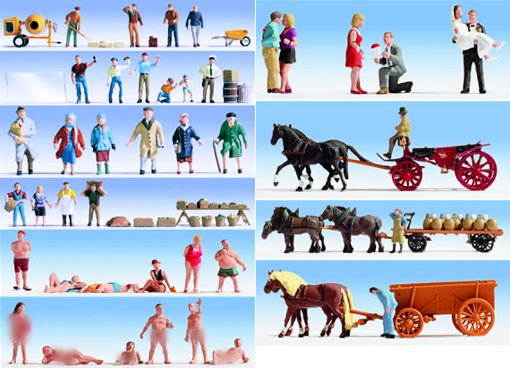 Neue Figurensets von NOCH