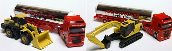 Neue Baumaschinen von Universal Hobbies