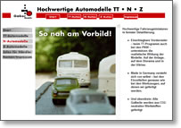 Gabor Modelle mit eigener Webseite