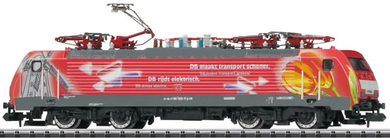BR 189 in "Niederlande"-Lackierung von Minitrix