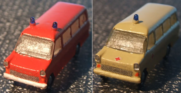 Ford Transit 72 von N-Spur-Blaulicht