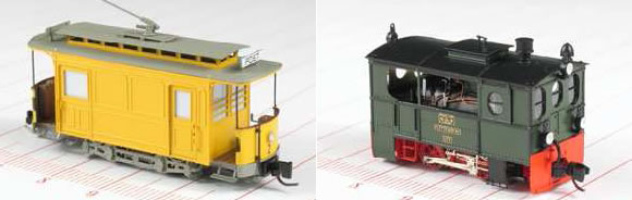 Posttram und Plettenberg von N-tram lieferbar