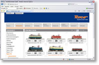 Roco mit neuer Webseite