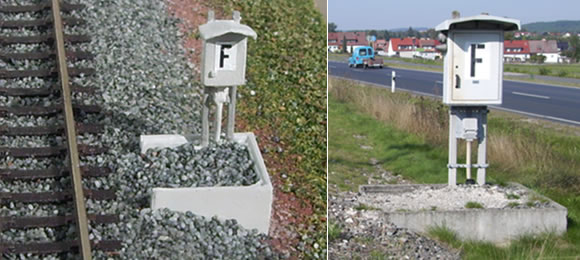 Betonsockel von SpurNeun