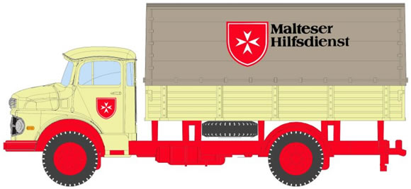 Sondermodell des Malteser Hilfsdienst