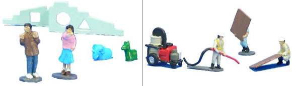 Micro Gallery mit zwei neuen Figurensets