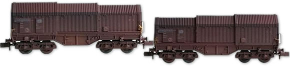 Gealterte Haubenwagen von Modellbahnunion