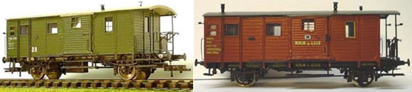 Preuß. Packwagen von Preussenmodelle Berlin