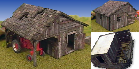 SMD mit Holzschuppen