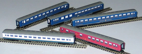 NS-Wagen und IGE-Zug von Lothar Schüssler