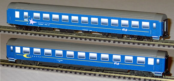NS-Wagen und IGE-Zug von Lothar Schüssler