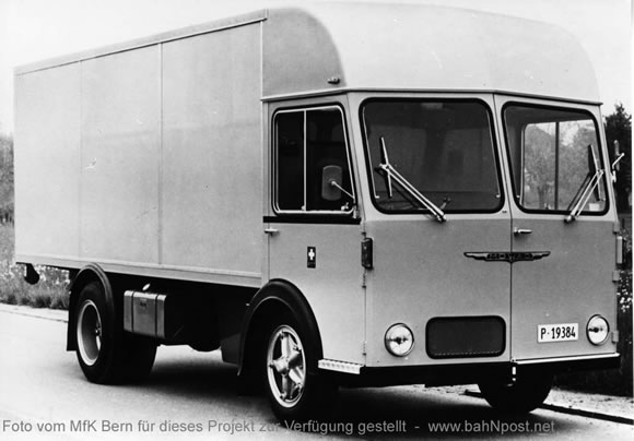 PTT Fourgon von MEK-Modelle