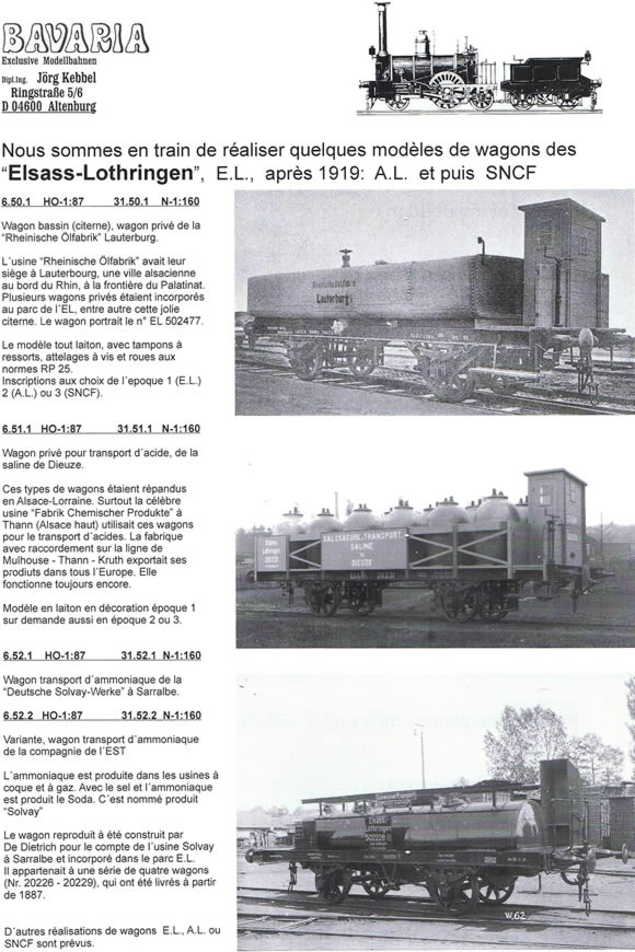 Bavaria Modellbahn: SNCF-Modelle, Doppelspeichenräder