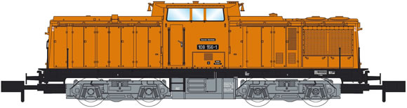 Modellbahn Leisnig: Sondermodell DR 108