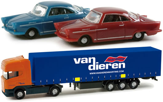 HERPA: NSU Sport Prinz & LKW