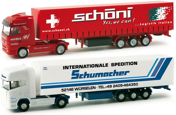 HERPA: 2 LKW-Farbvarianten