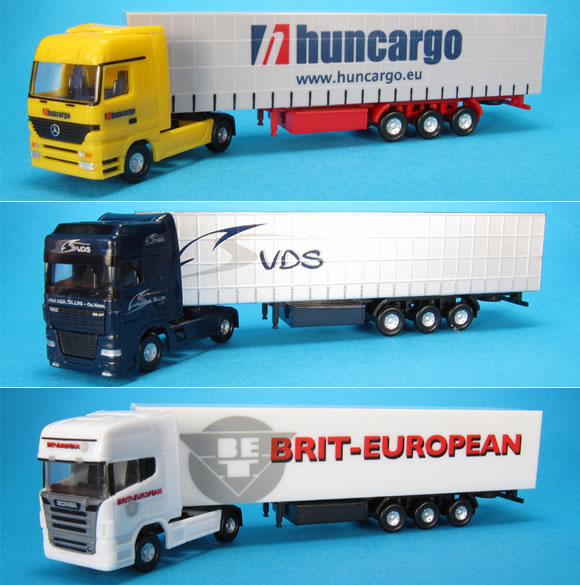 HERPA: LKW-Landessondermodelle
