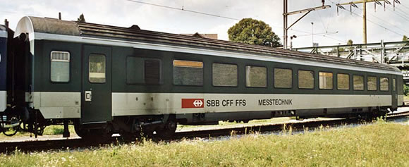 sNs bringt SBB EW IV-Messwagen