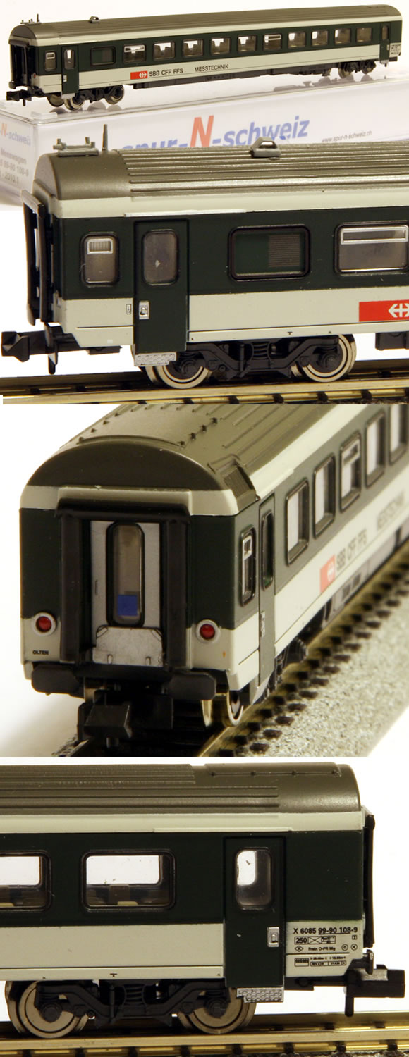 sNs: SBB EW IV-Messwagen