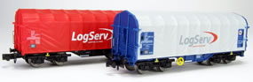 Modellbahnunion: LogServ-Wagen