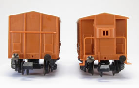 MW-Modell: Spitzdachwagen Prototypen
