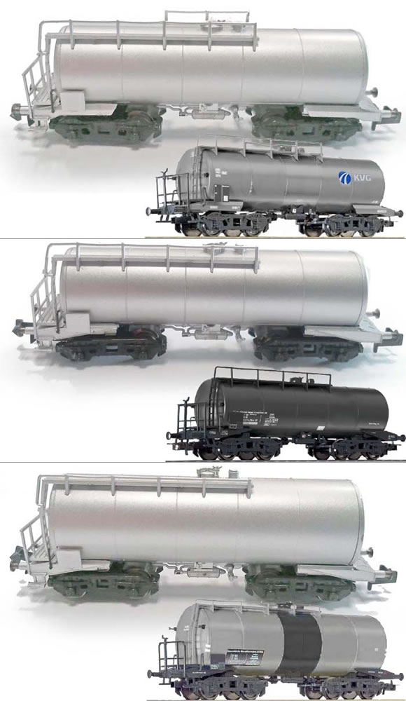 Modellbahnshop Sebnitz: Kesselwagen Sondermodelle von Liliput