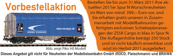 Modellbahnunion Sondermodell von Menzel