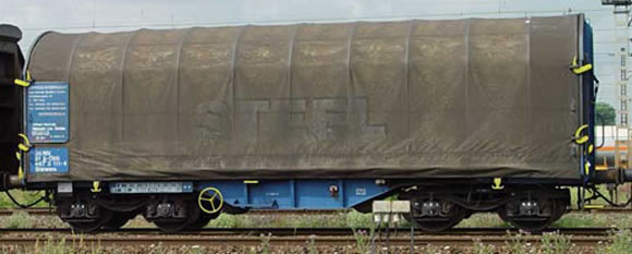 MTR / Modellbahnunion: STEEL-Wagen
