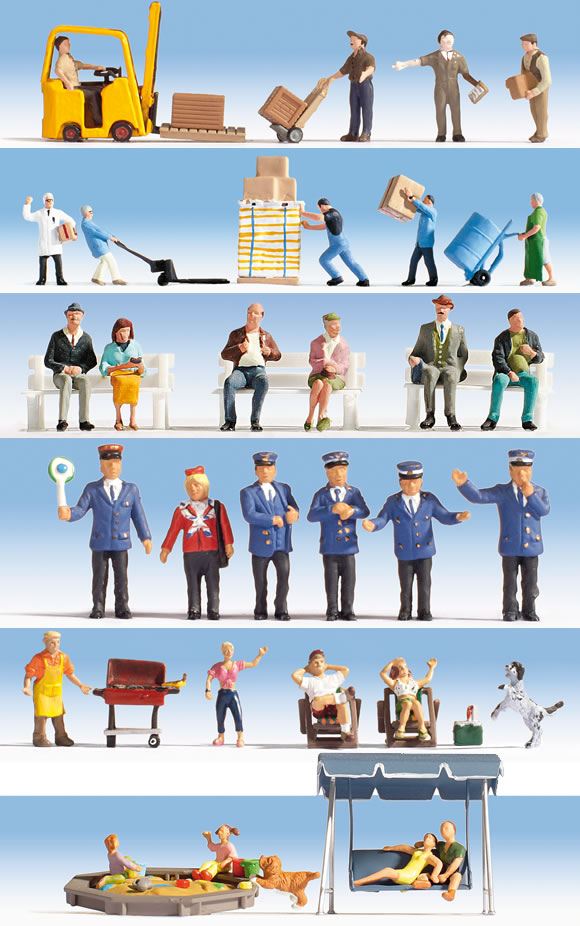 NOCH: Neue Figurensets