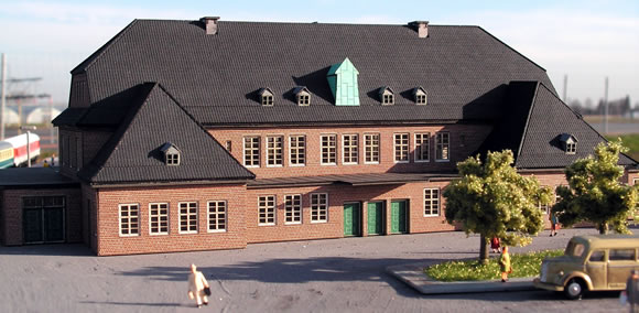 Bahnhof Westerland von Stadt im Modell