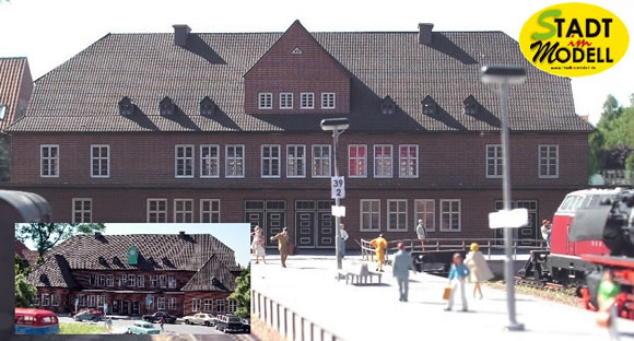 Bahnhof Westerland von Stadt im Modell