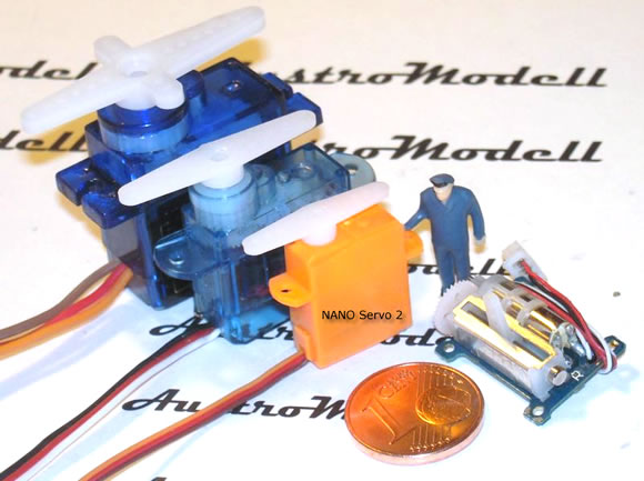 Austromodell: Kleiner Servo