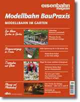 Alba: Modellbahn im Garten