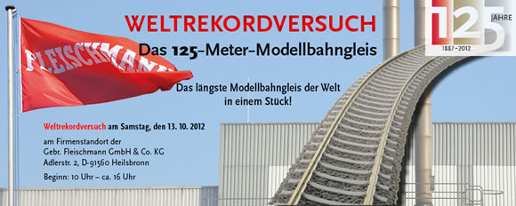 Fleischmann: Weltrekordversuch