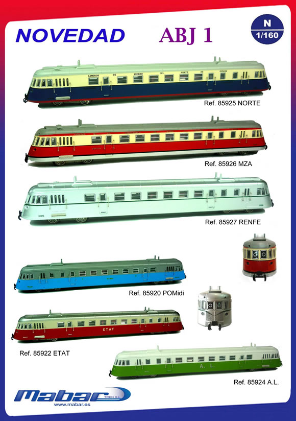 Mabar: Dieseltriebwagen ABJ1