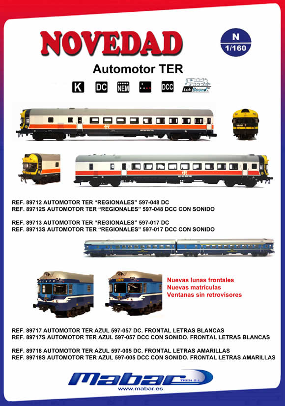 Mabar: Dieseltriebwagen TER