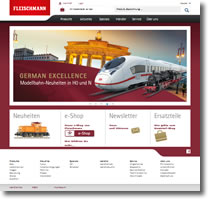Fleischmann: Neue Webseite