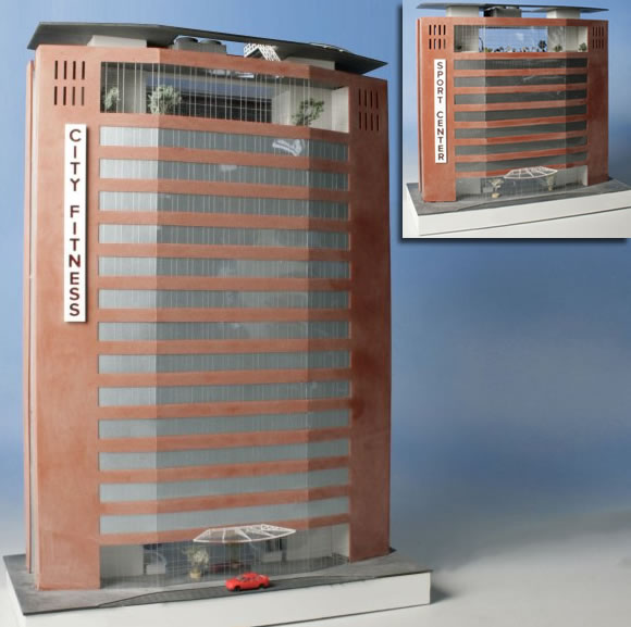 Luetke Modellbahn: Neues Hochhaus