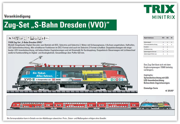 MW-Modell: Neuheiten